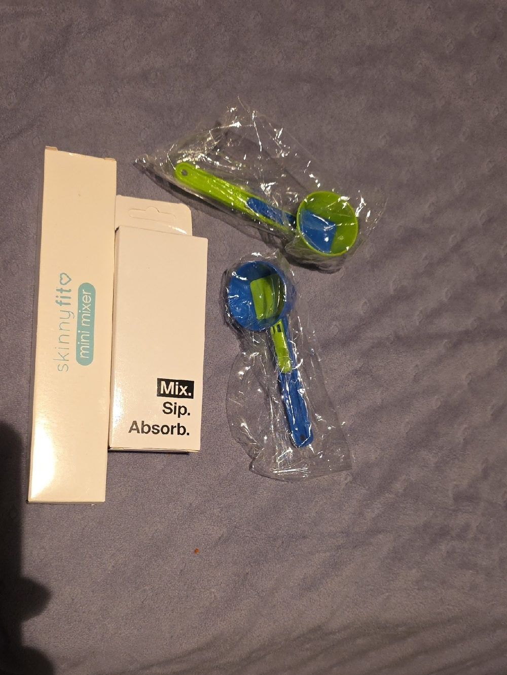 SkinnyFit Mini Mixer Set - Blue & Lime Green